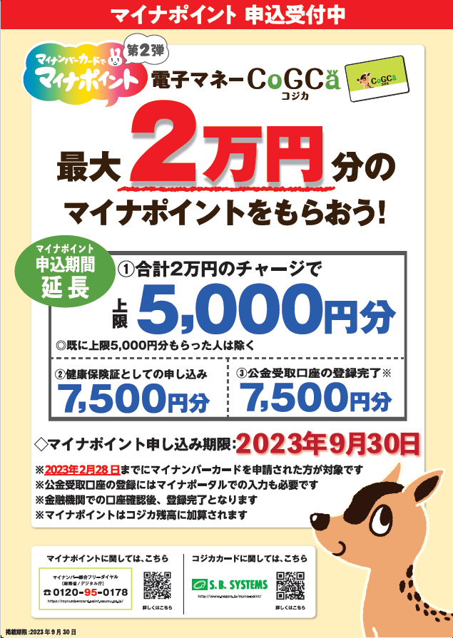 マイナポイントをもらおう